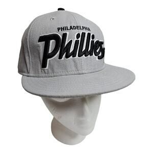 Philadelphia Philles New Era 59Fifty Fitted Baseball Hat 7 3/4 True Fit